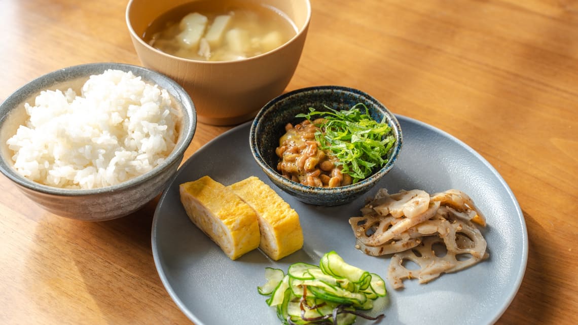 和食の朝ごはんのイメージ